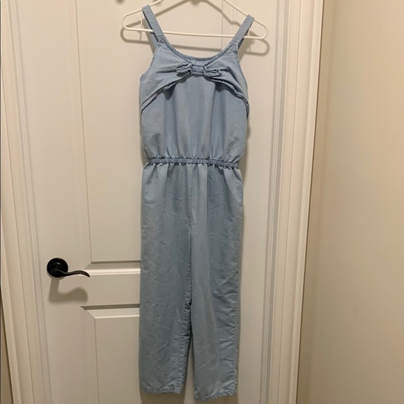 Nautica Pants - Comfortable Stylish Nautica Light Blue Girl’s Sleeveless Jumpsuit. Size:12/14
